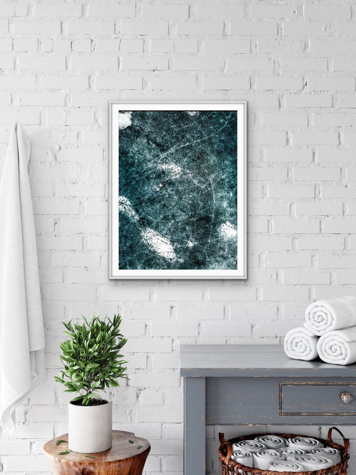 Pond Hockey – Winter Outdoor Hockey Photography Framed Print