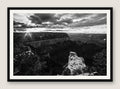 Canyon Rim at Sunburst - Black Frame