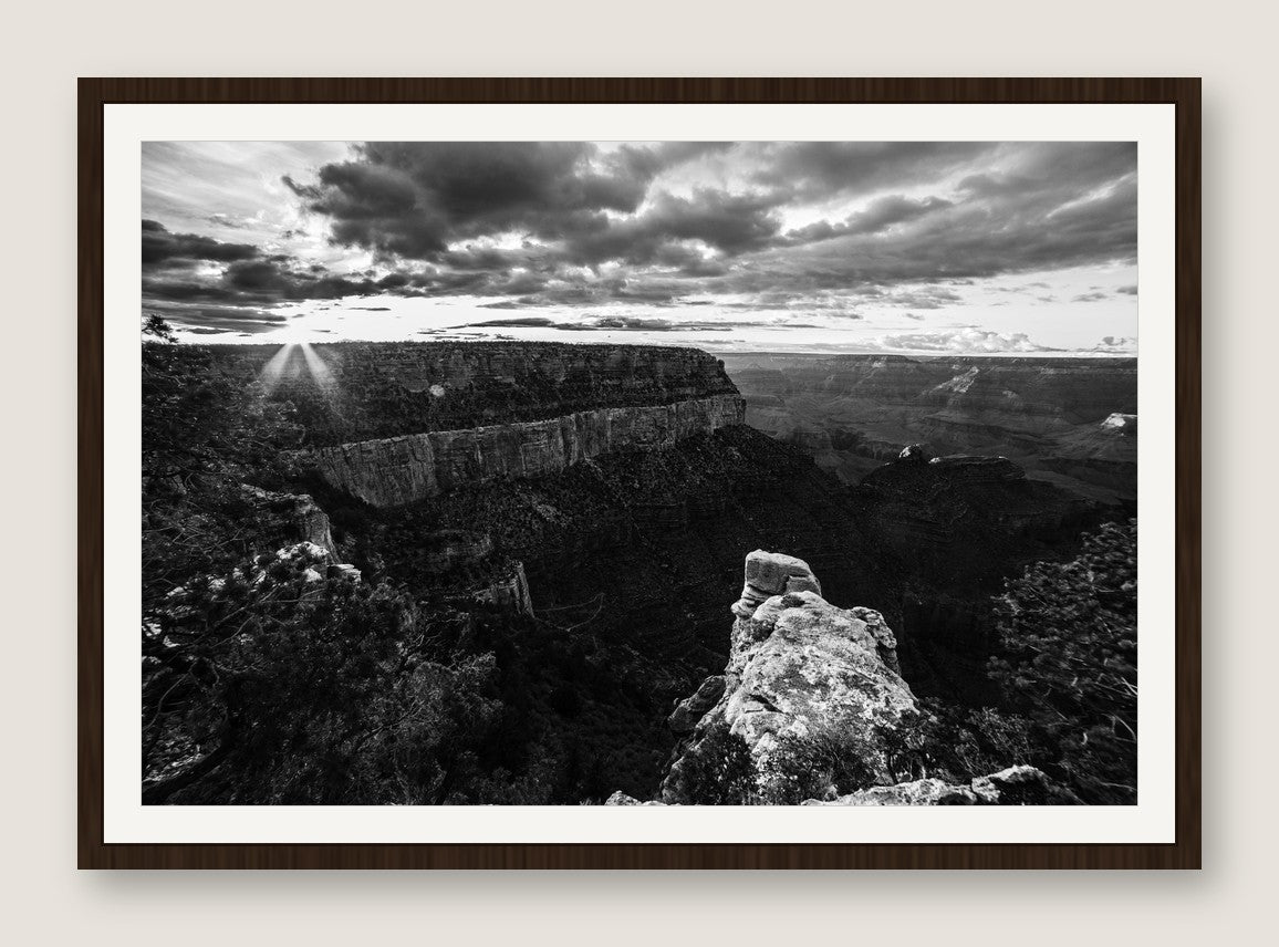 Canyon Rim at Sunburst - Espresso Frame