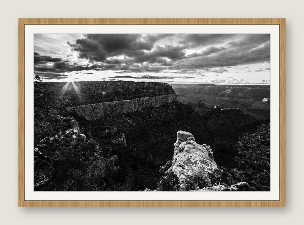 Canyon Rim at Sunburst - Maple Frame