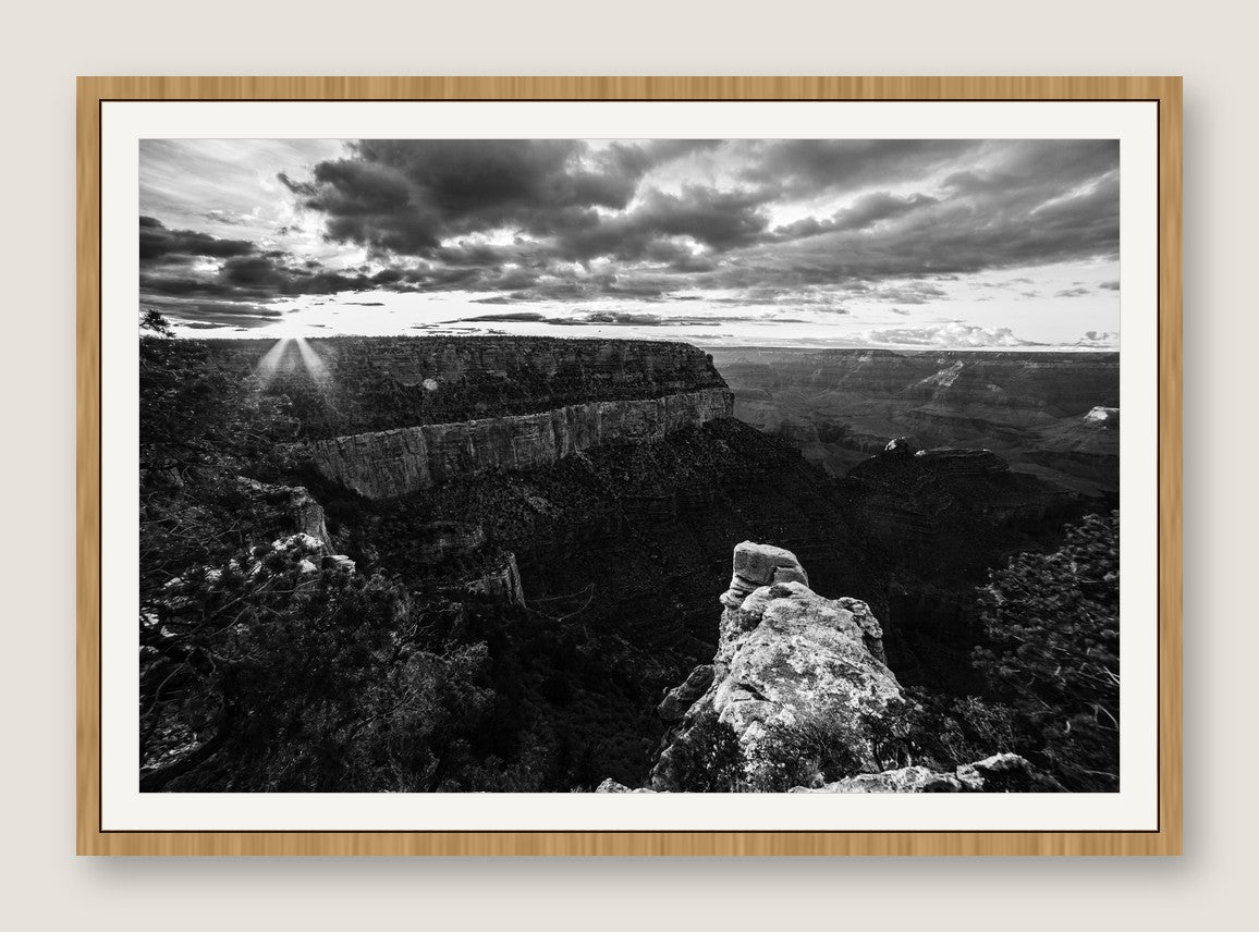 Canyon Rim at Sunburst - Maple Frame