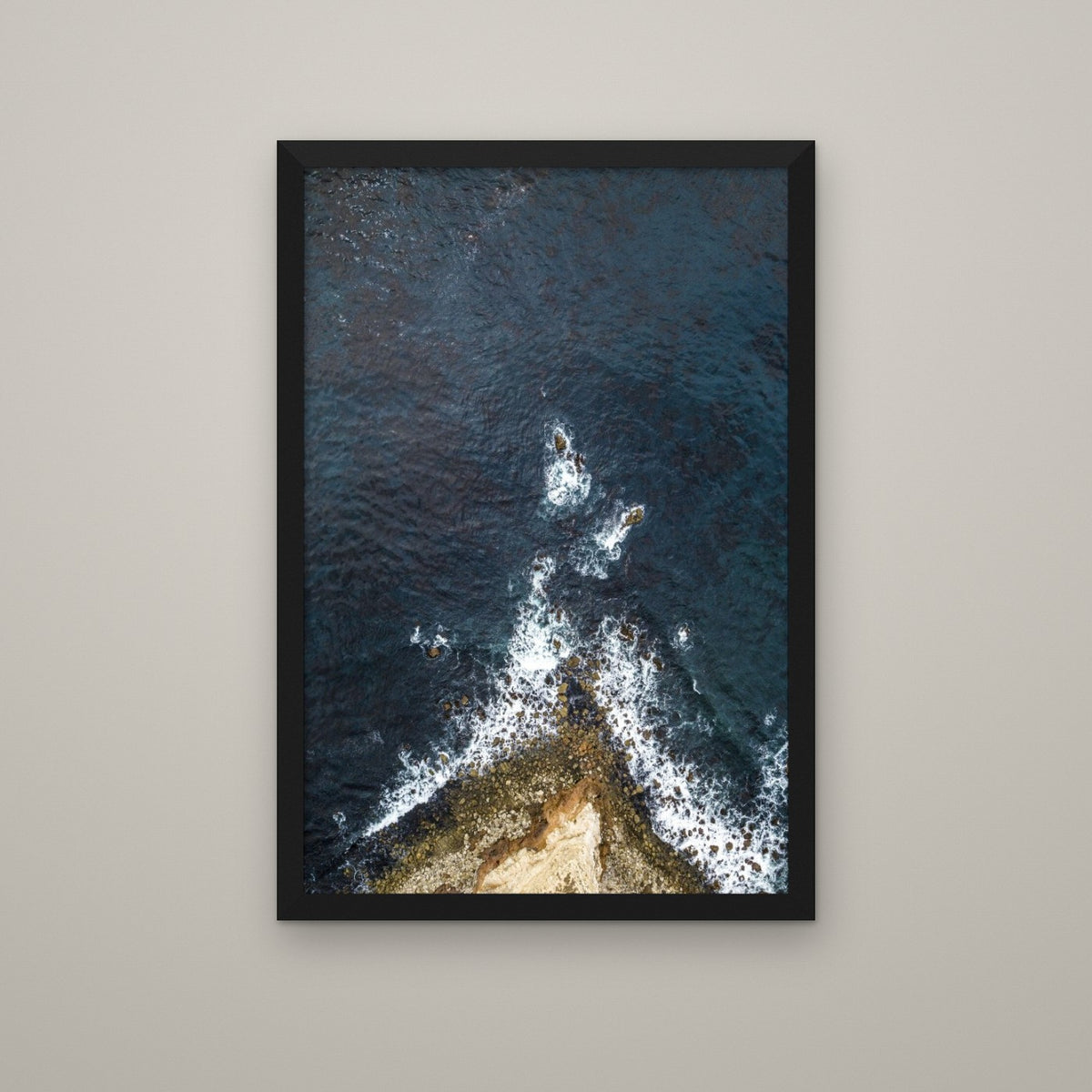 Cape Point - Matte Black frame, no mat (8x12 & 12x18)