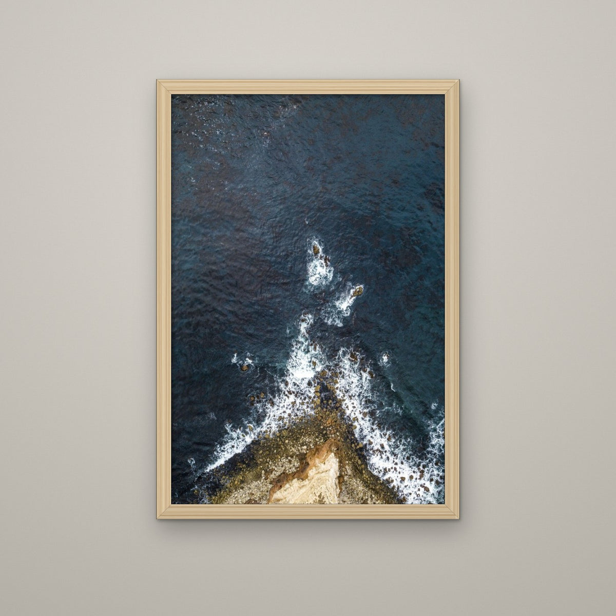 Cape Point - Matte Maple frame, no mat (8x12 & 12x18)