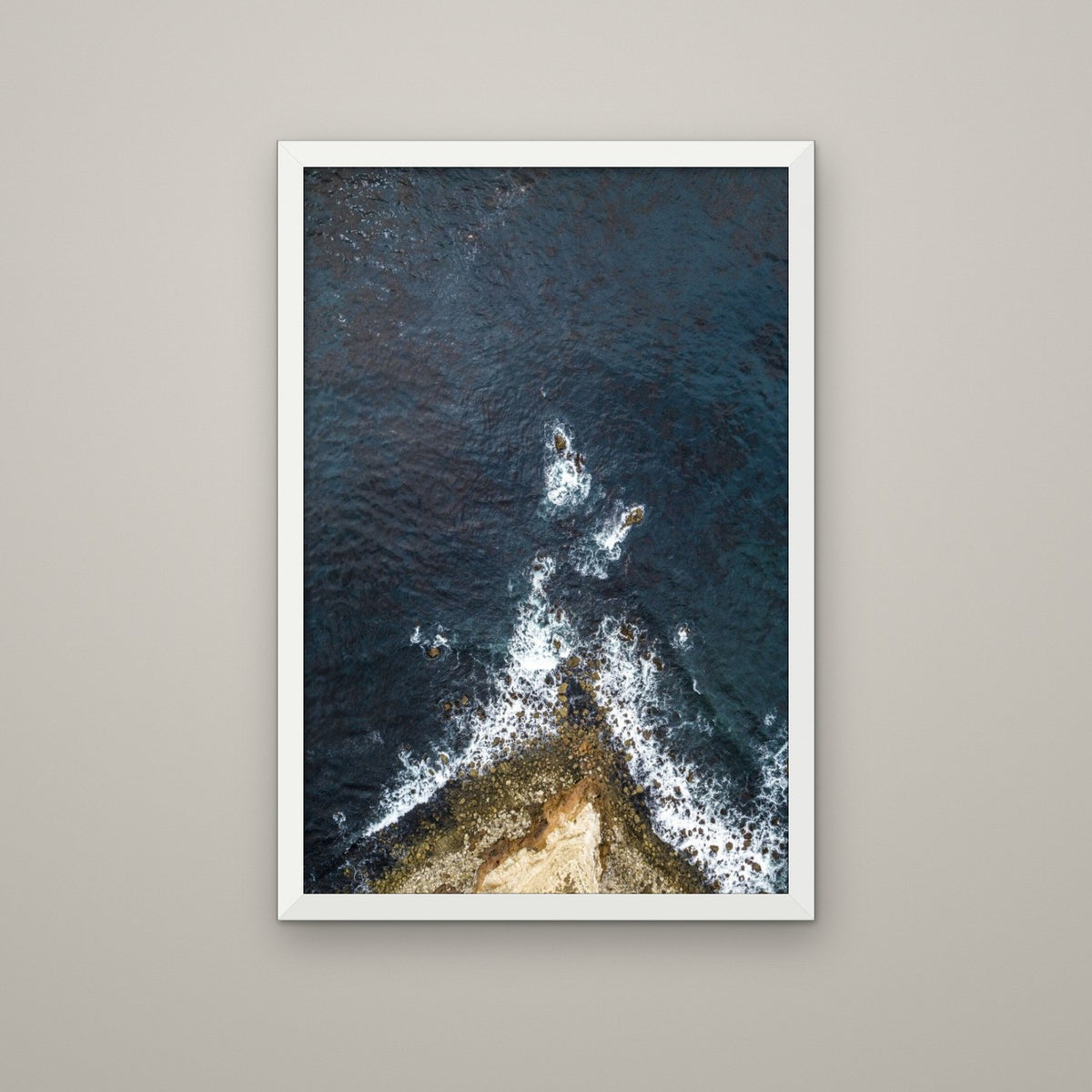 Cape Point - Matte White frame, no mat (8x12 & 12x18)