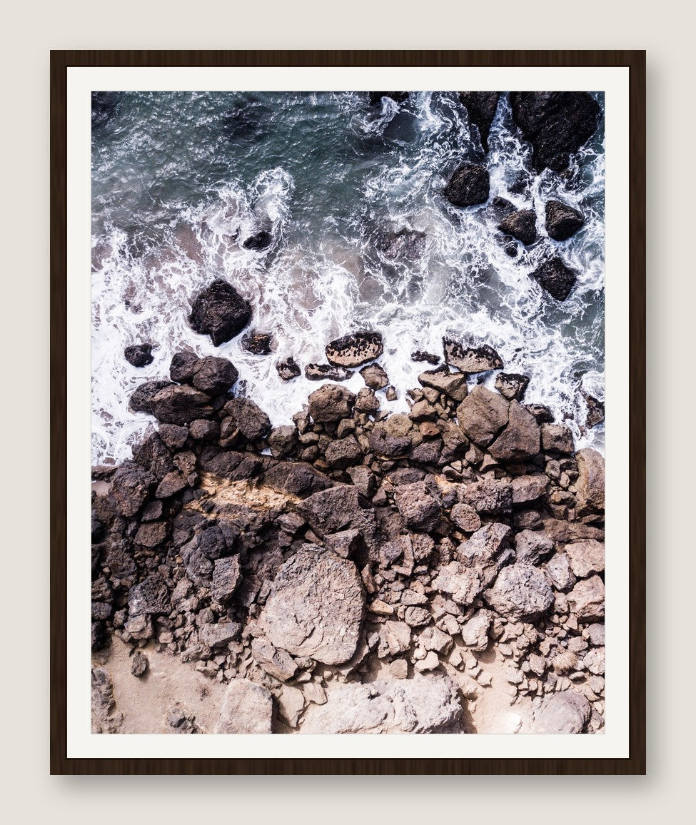 From Above III - Espresso Frame