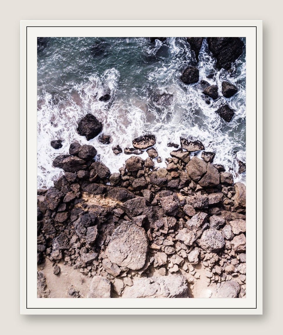 From Above III - White Frame