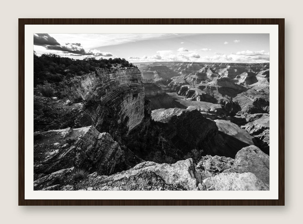 Grand Canyon Overlook - Espresso Frame