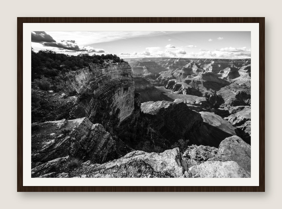 Grand Canyon Overlook - Espresso Frame
