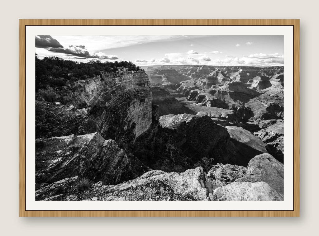 Grand Canyon Overlook - Maple Frame