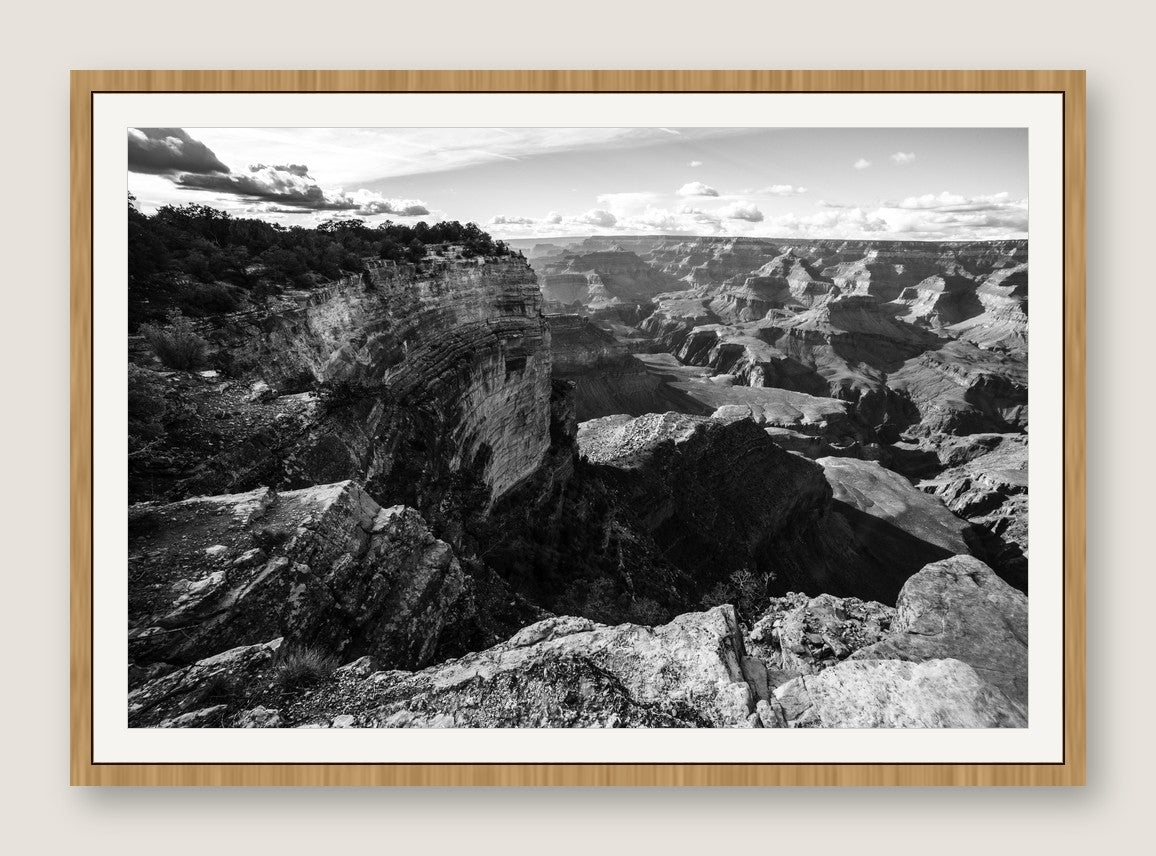 Grand Canyon Overlook - Maple Frame