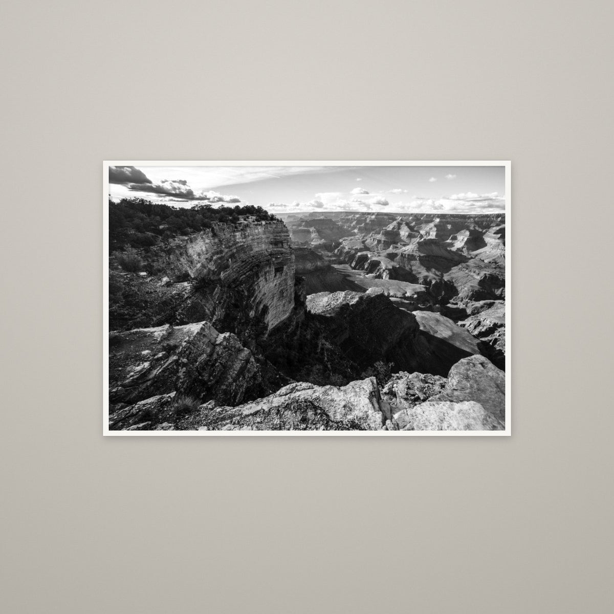 Grand Canyon Overlook - Unframed print with 0.25" white border