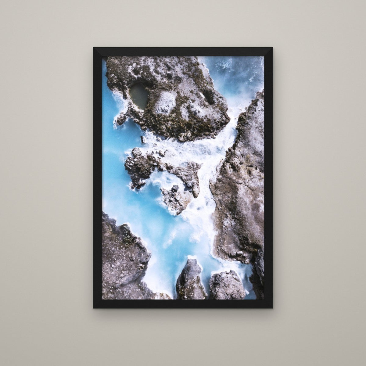 Hot Spring - Matte Black frame, no mat (8x12 & 12x18)