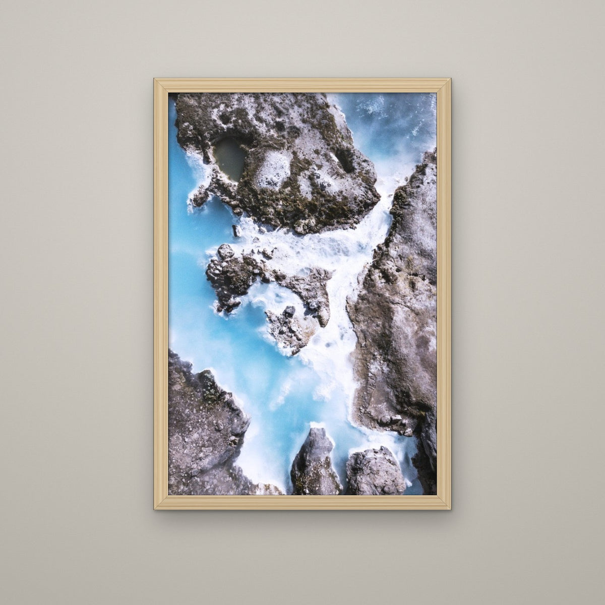 Hot Spring - Matte Maple frame, no mat (8x12 & 12x18)