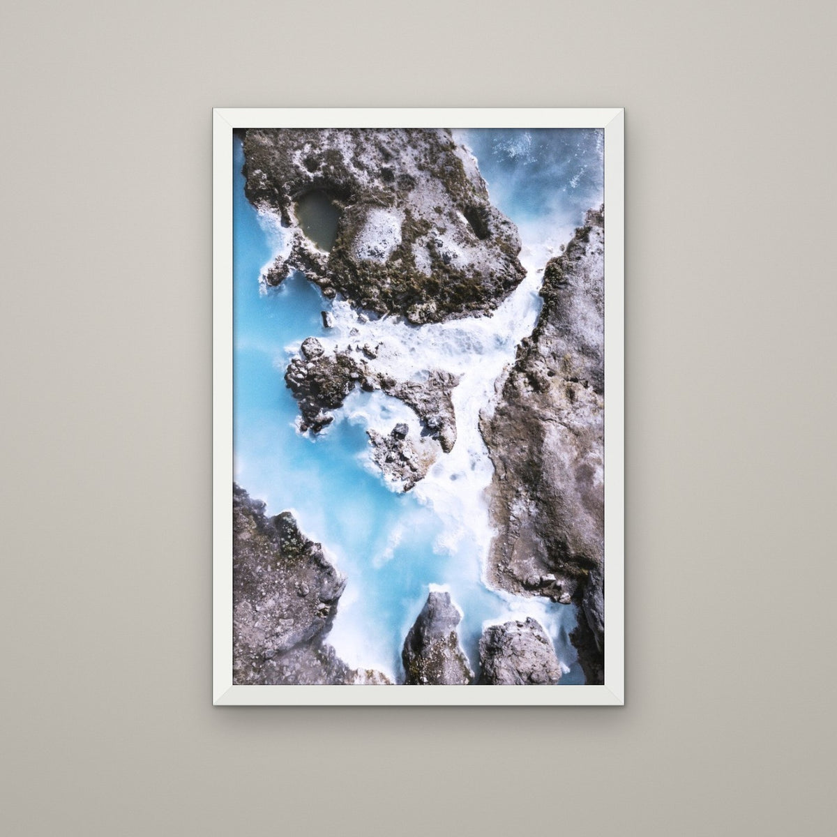 Hot Spring - Matte White frame, no mat (8x12 & 12x18)