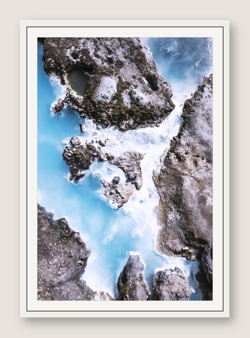 Hot Spring - White Frame