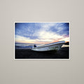 Panga at Sunset, Baja - Unframed print with 0.25" white border