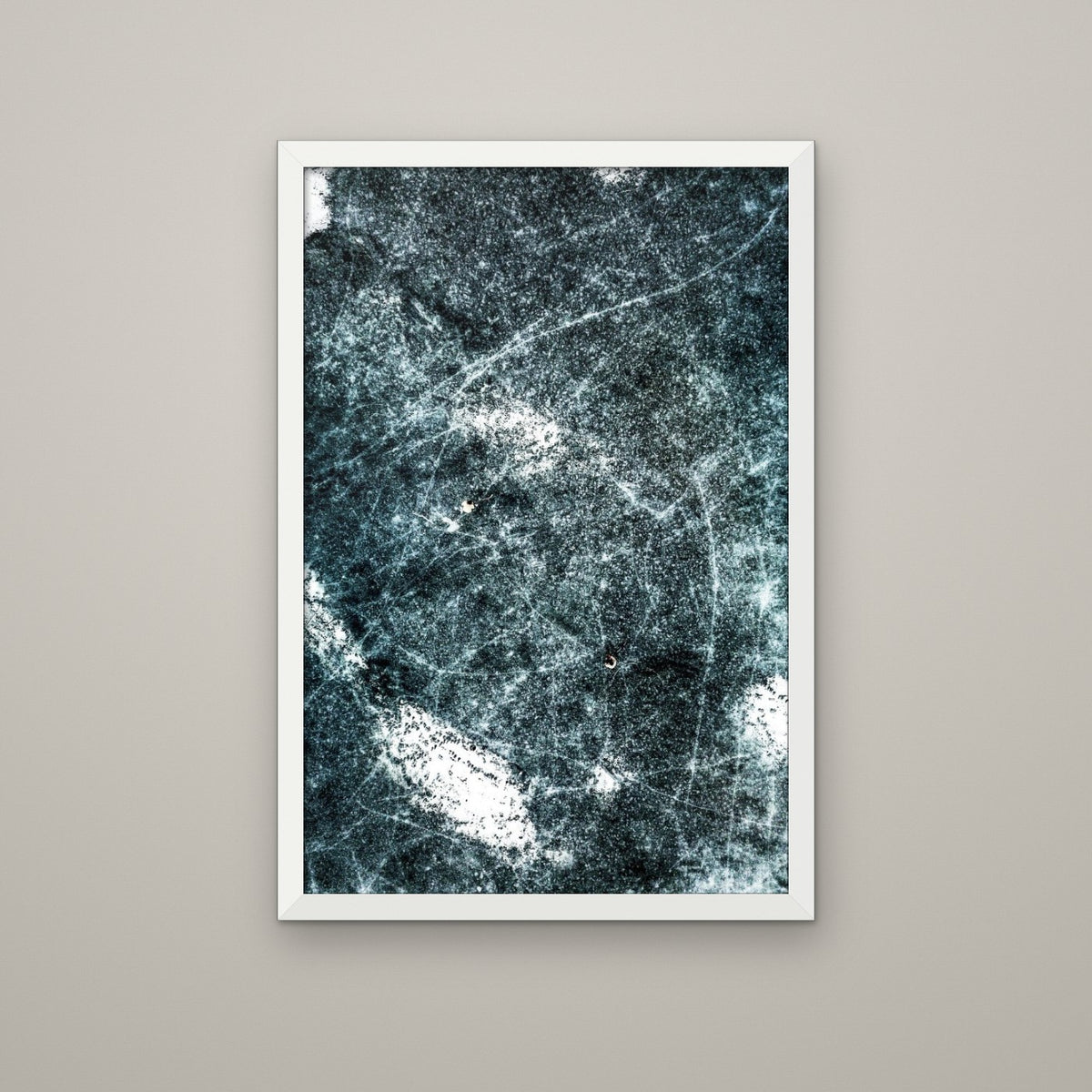 Pond Hockey - Matte White frame, no mat (8x12 & 12x18)