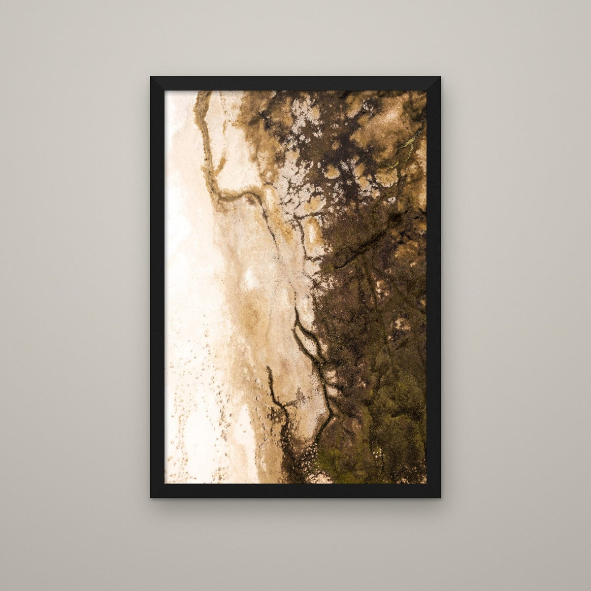 Salty Earth - Matte Black frame, no mat (8x12 & 12x18)