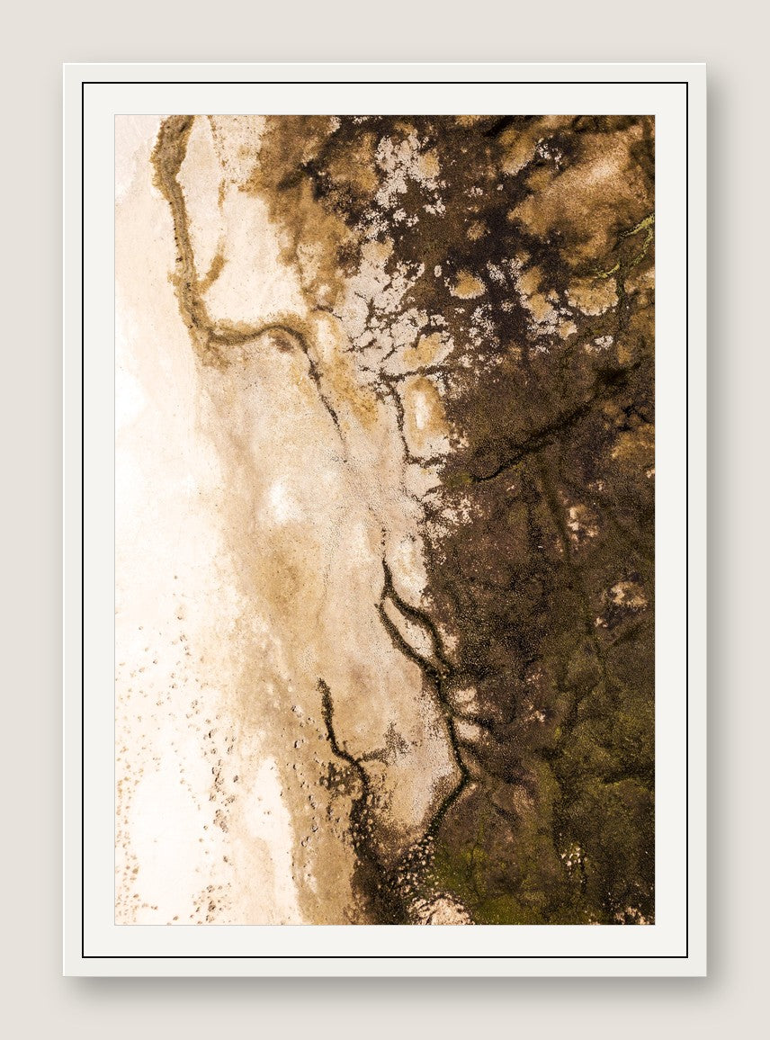 Salty Earth - White Frame