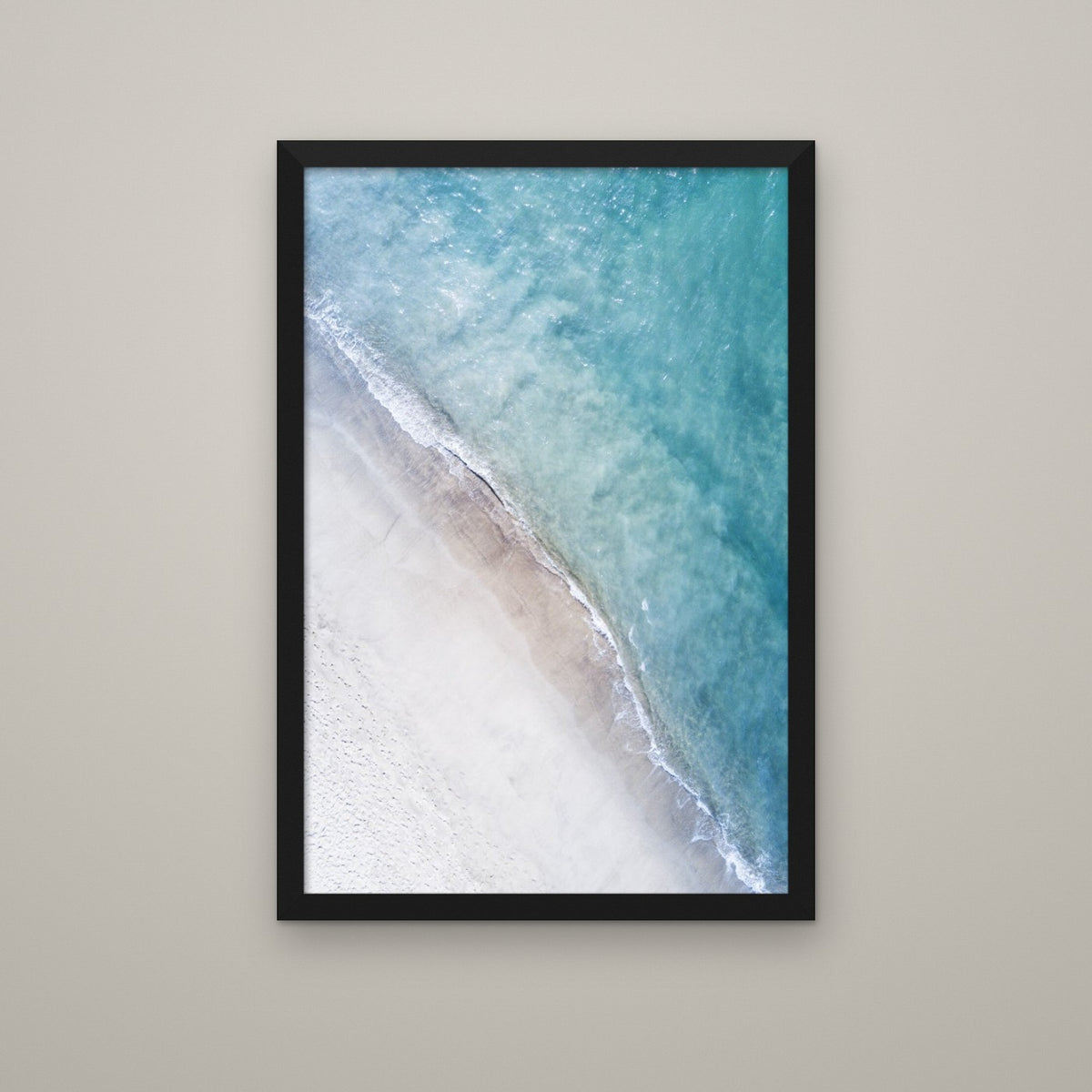 Sea Me - Matte Black frame, no mat (8x12 & 12x18)