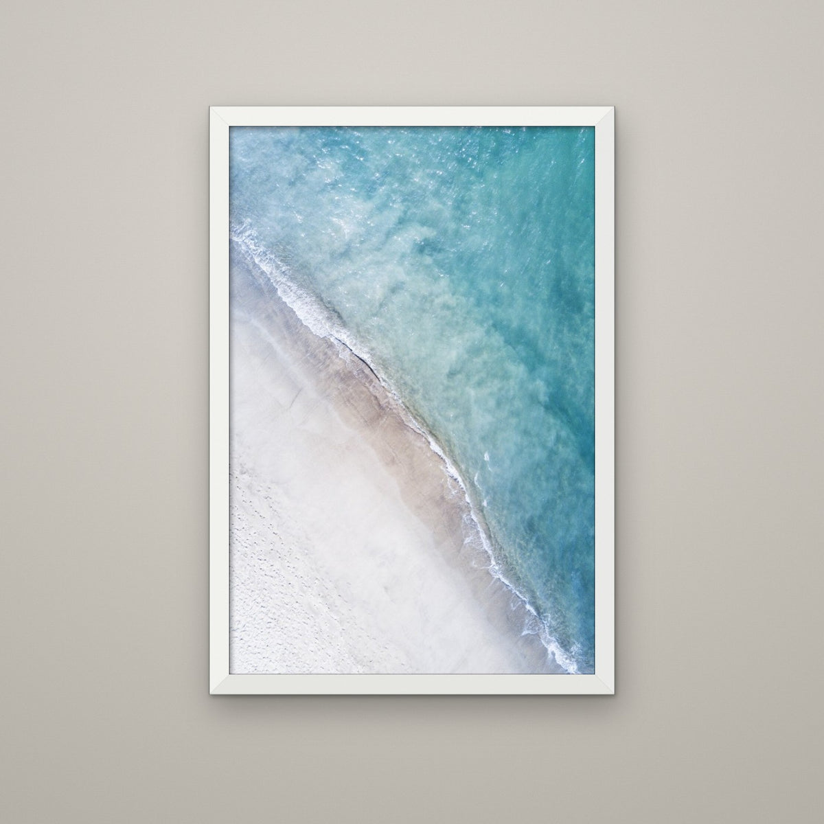 Sea Me - Matte White frame, no mat (8x12 & 12x18)