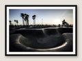 Sunset Skate Bowl - Black Frame