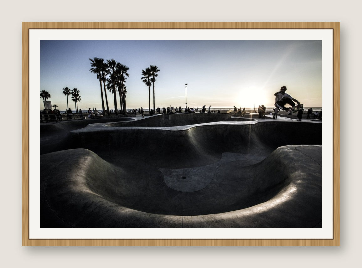 Sunset Skate Bowl - Maple Frame
