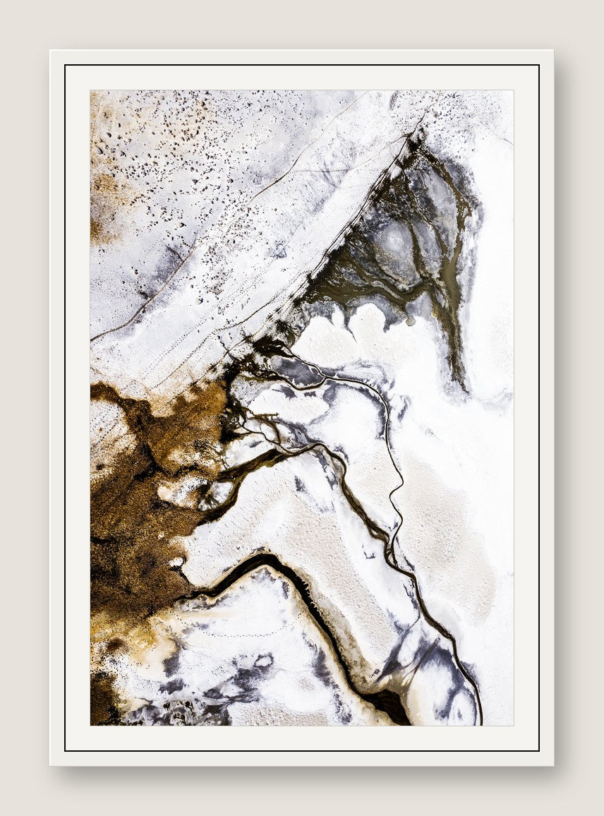 The Melt - White Frame